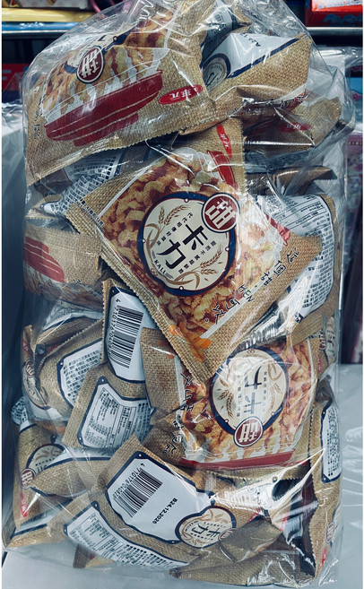 華元 甜卡力 懷舊零食 奶素 小點心量販包 (50小包), 600g, 1個