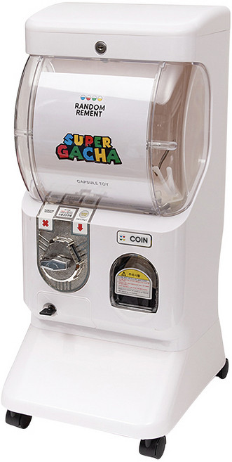 슈퍼가챠 캡슐뽑기기계 가챠머신 캡슐토이 사탕뽑기 문방구 뽑기, 슈퍼코인 전용(동전50개포함), 1개