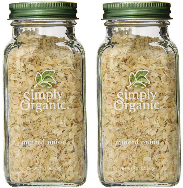 심플리오가닉 민스드 어니언 시즈닝, 63g, 2개