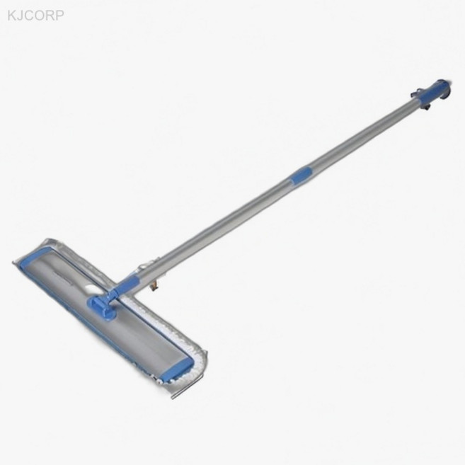 알루미늄 120cm 대형 마포 밀대걸레 세트 먼지제거 관공서 가벼운 식당용 회전형, 1개