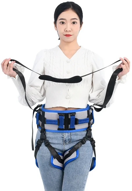 환자 조절식 이동 슬링 용 리프트 슬링 이동식 응급 휠체어 침대 이동 보조 노인 간호 벨트, 01 Upgraded