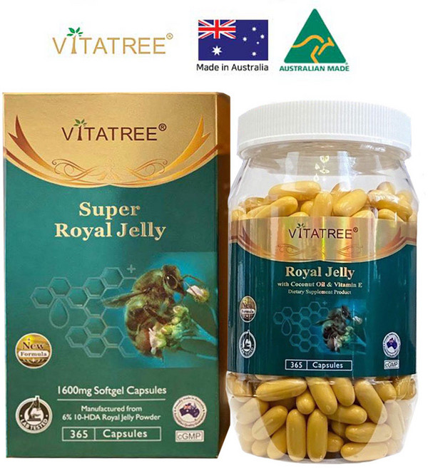 비타트리 슈퍼 로얄 제리 1600mg 소프트젤 캡슐, 365정, 1개