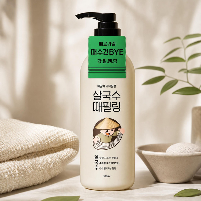 라끄베르 살국수 때필링 바디스크럽, 300ml, 1개