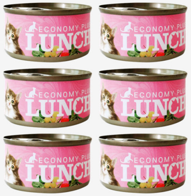 이코너미 런치 고양이캔, 80g, 12개, 참치&치어