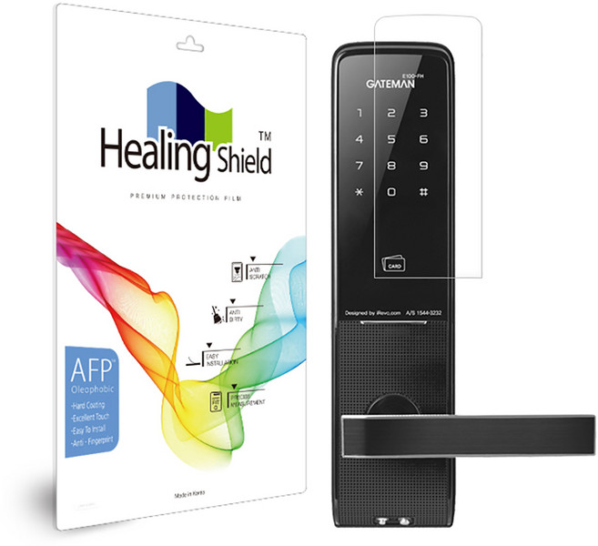게이트맨 E100 도어락 올레포빅 액정보호필름, 1개