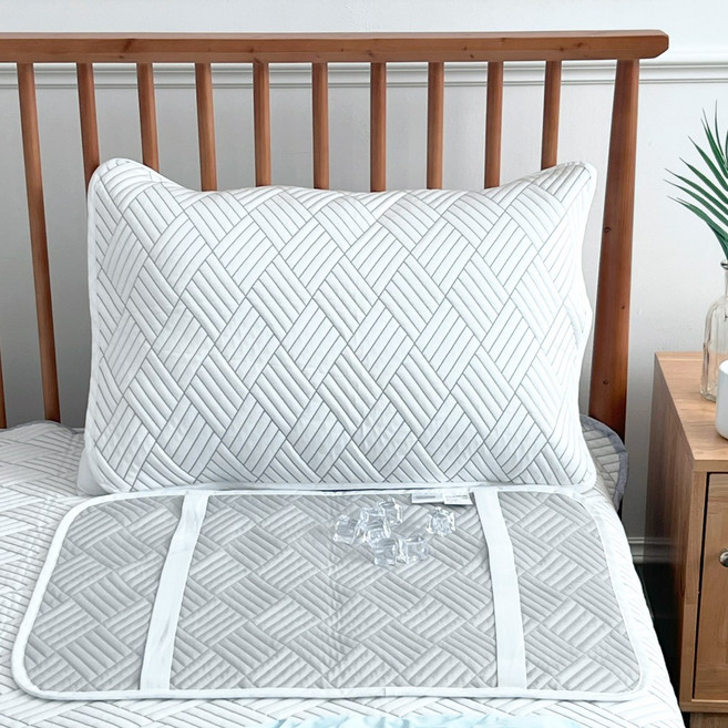 다잘 냉감베개커버 밴드형 아이스 냉 시원한 냉매 여름용 쿨베게