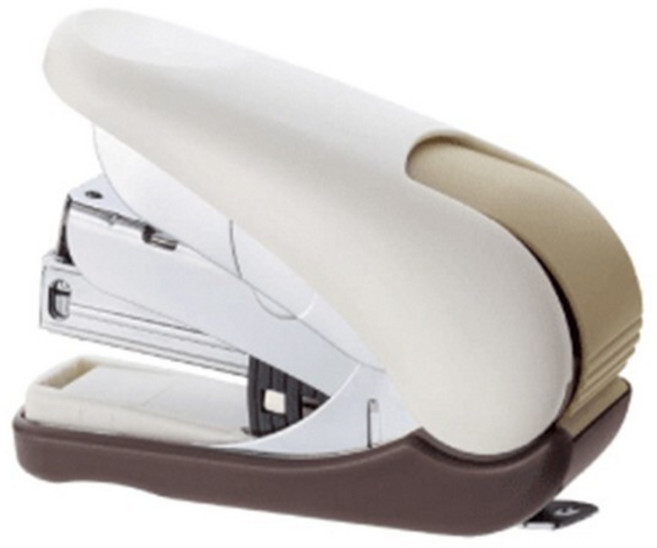 PLUS 플랫 카루히트 스테플러 ST-010VNH 화이트, 없음
