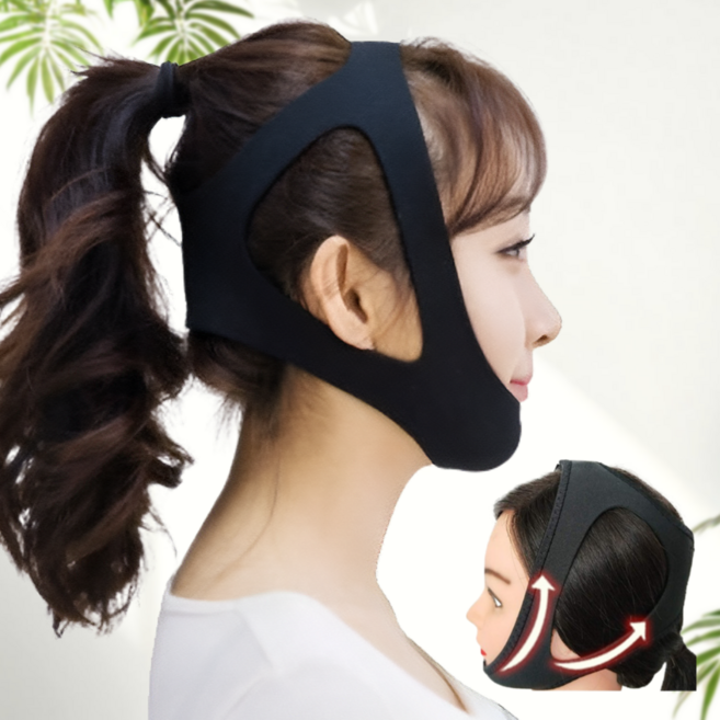 트렌드리움 수면 브이라인 입벌림방지 밴드, 1개