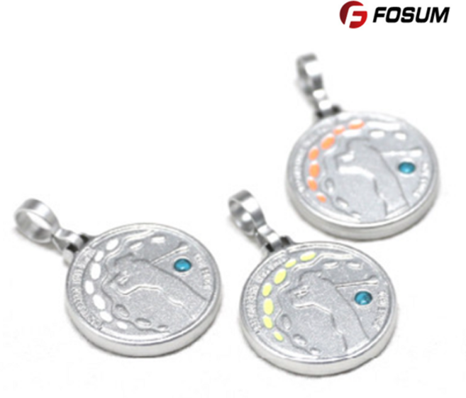 포슘 나이스샷- 스포츠 골프 건강목걸이 악세사리, 1개