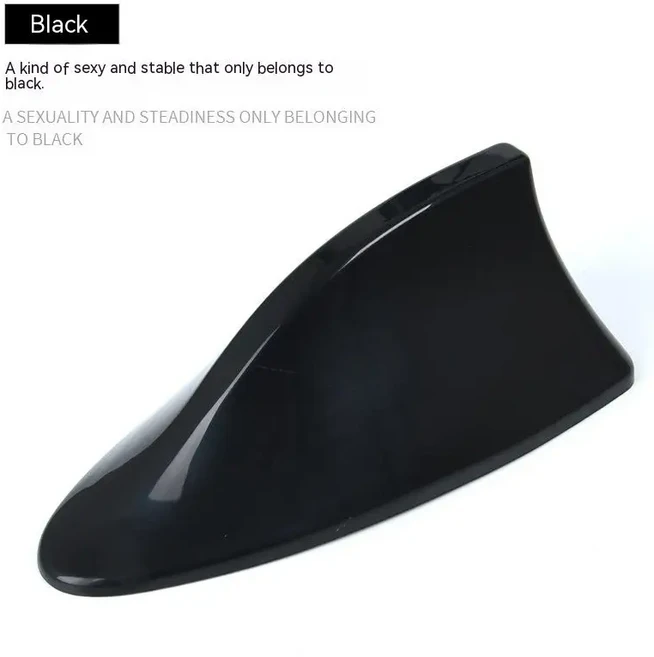 호환 폭스바겐 골프 5 2004 샤크 안테나 안테나 FM 신호 슈퍼 증폭기 방수 라디오, 05 검정색