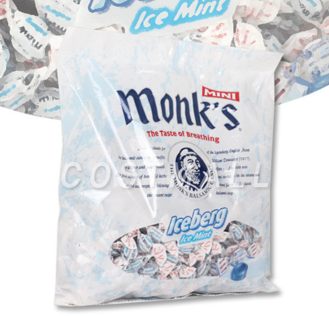 몽스 아이스버그 500g 캔디 몽크 Monks Iceberg 박하사탕, 1개