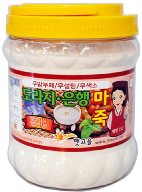 포스아트 햇고을 도라지은행 마죽 800g, 8개