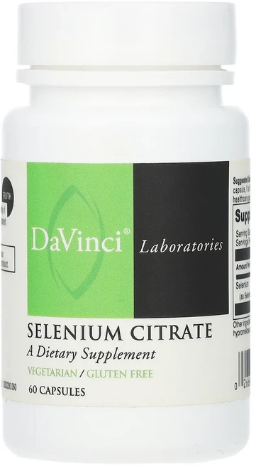 새해 첫좋은선물 DaVinci Laboratories 셀레늄시트레이트 200mcg 캡슐 60정 제대로 할인합니다, DaVinciLaboratories셀레늄시트레이트200, 1개 - 쿠팡