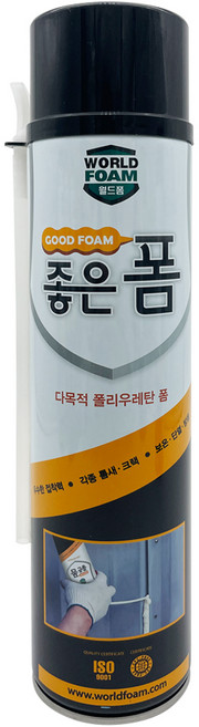 6위 - 함일셀레나 좋은폼 국산 우레탄폼 노즐타입 750ml (일회용), 1개