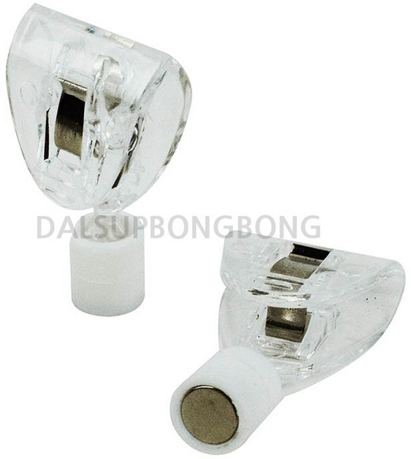 DSBB 반달 소 쇼클립 자석 2P POP 집게 가격표꽂이 POP꽂이 POP스탠드 POP꽃이 전시용품, 2개