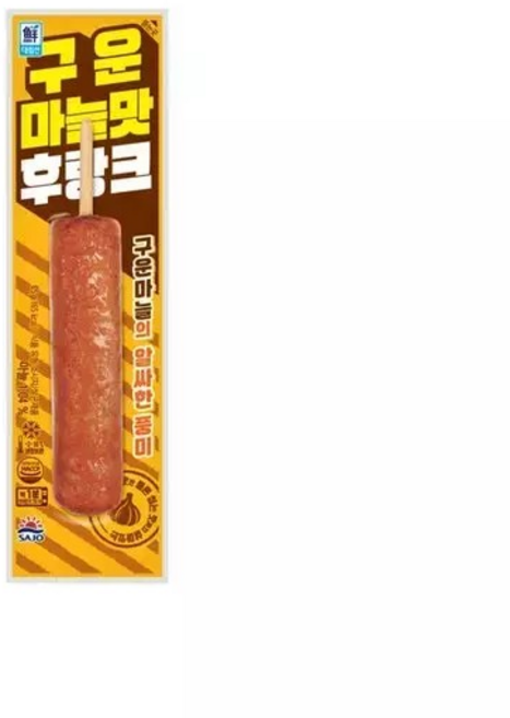 5분마켓 대림 구운마늘맛후랑크, 65g, 10개