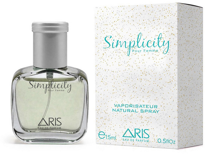 아리스 미니어처 퍼퓸 심플리서티 우먼 EDP 15ML 향수 "원래 내 살냄새인 듯 은은하게 퍼지는 꽃집 향", 1개