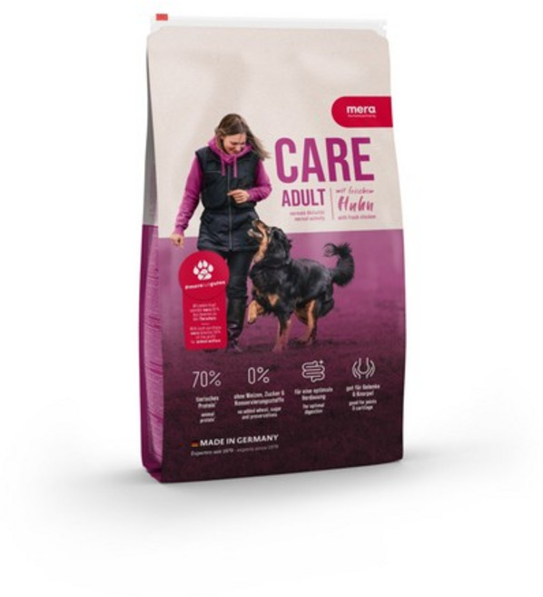 [독일] 메라 케어 어덜트 치킨 관절 피모관리 눈물자국 강아지 사료, 1개, 4kg, 닭