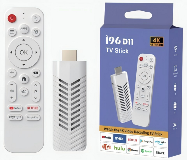 PYHO Android 와이파이6 미니 셋톱박스 4K 동영상 무료스트리밍, 1개, D10흰색