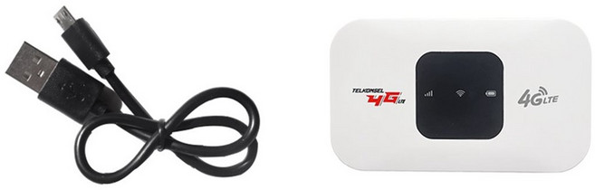4G LTE 미니 모바일 WiFi 라우터 지원 8~10명의 사용자 SIM 카드 슬롯 핫스팟 WiFi 장치가 있는 150Mbps 모뎀 라우터, 하얀색