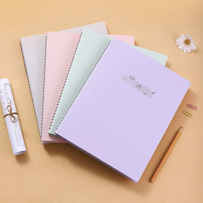 달빛코드 프리미엄 고급 클리어 파일 피아노 악보화일, 1개, 민트