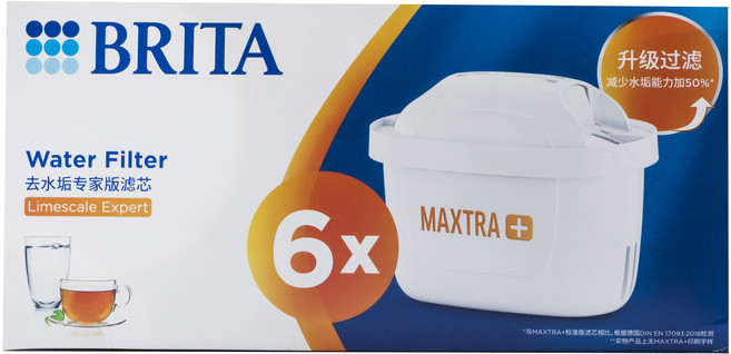 BRITA 브리타 막스트라 정수기 독일형 호환필터, 6개, 통용