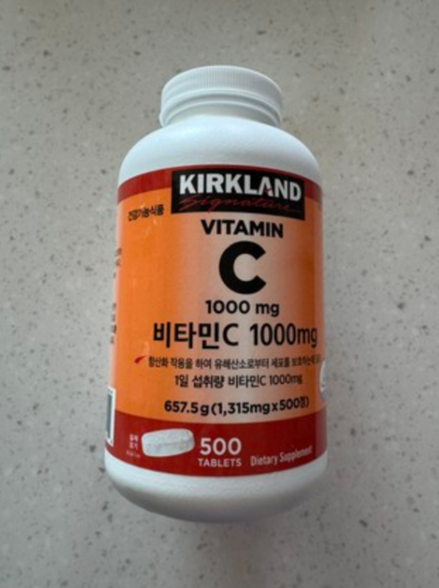 커클랜드시그니춰 비타민C, 500정, 3개