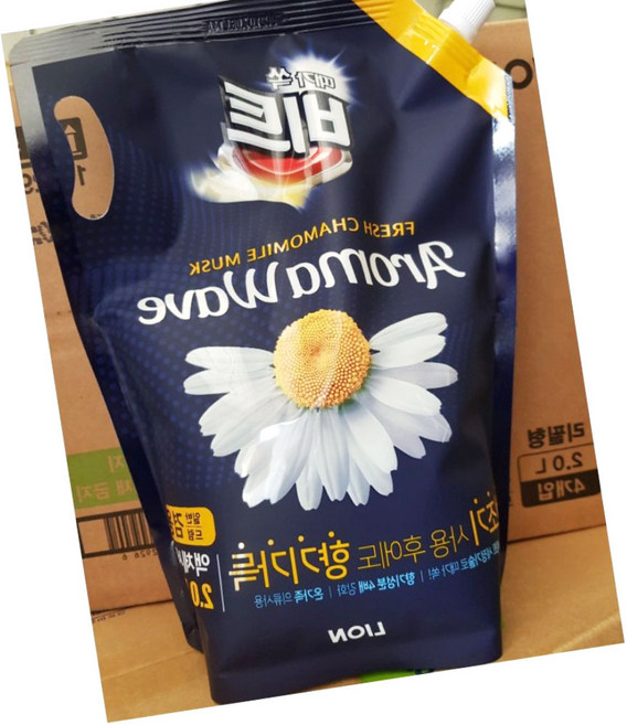 비트 액체 카모마일 2l 세정제 라이온 리필용 아로마 웨이브 표준 겸용, 1개