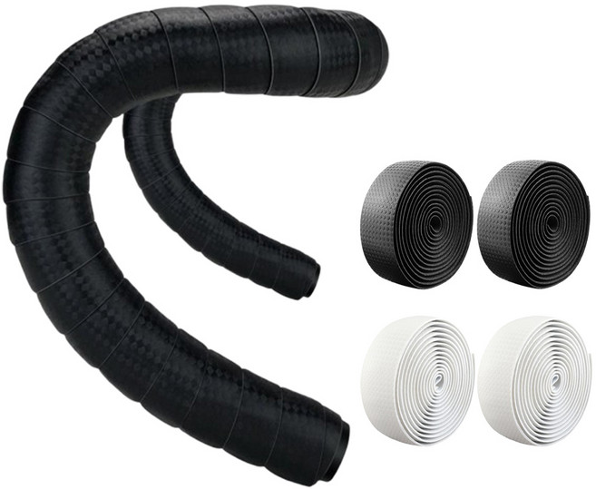 포니온 로드 자전거 바테잎 핸들바 그립 테이프, 1개, 블랙