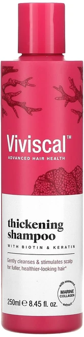 Viviscal 모발 강화 샴푸 비오틴 및 케라틴 함유 250ml(8.45fl oz), Viviscal모발강화샴푸비오틴및케라틴함유250ml84, 1개, 250ml - 쿠팡