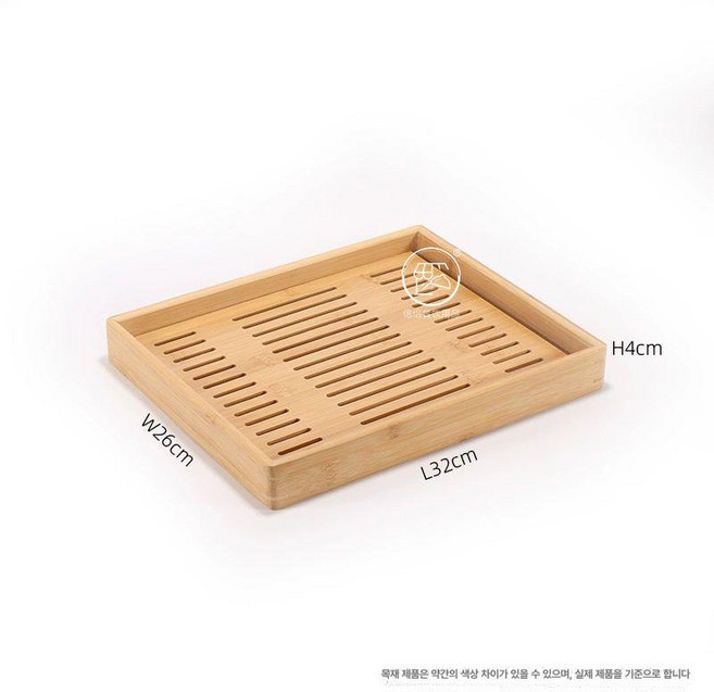 베이커리 트레이 식당용 카페, 1개, 소 대나무 원목 32x26x4cm