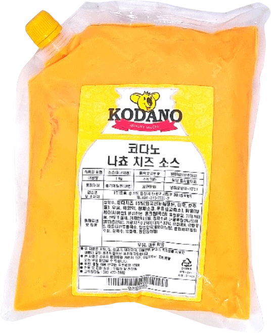 코다노 나쵸치즈소스, 1kg, 1개