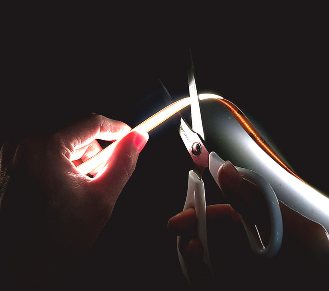 그린맥스 COB 프리컷 12V 비방수 자유재단 전용 부자재, 1개