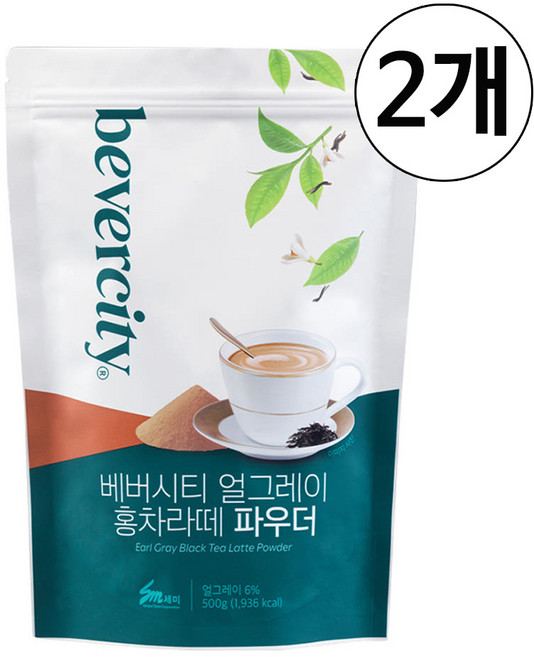 베버시티 세미 얼그레이 홍차라떼, 500g, 2개, 1개입