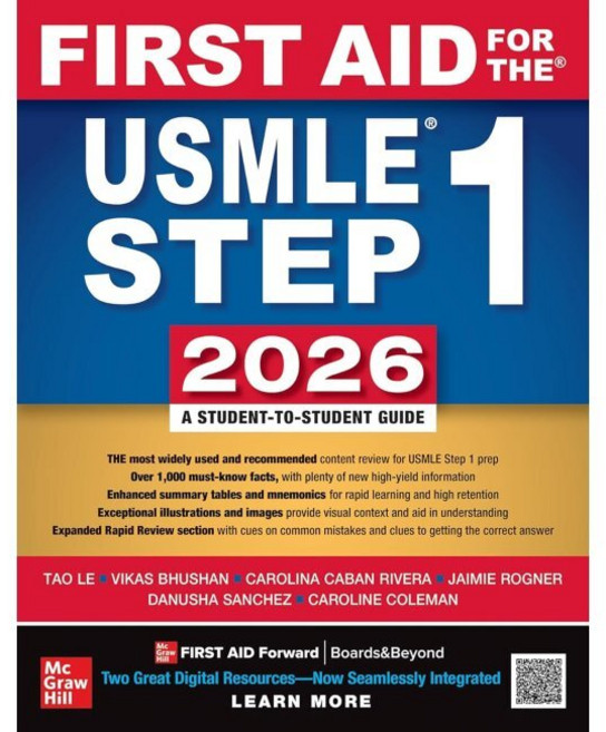 First Aid for the USMLE Step 1 2026 36/E (IE)