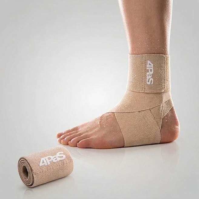 포파스 얇은 발목 보호대 축구 러닝 발목 테이핑 발목 아대 밴드 아킬레스건 보호대, 스킨, 1개