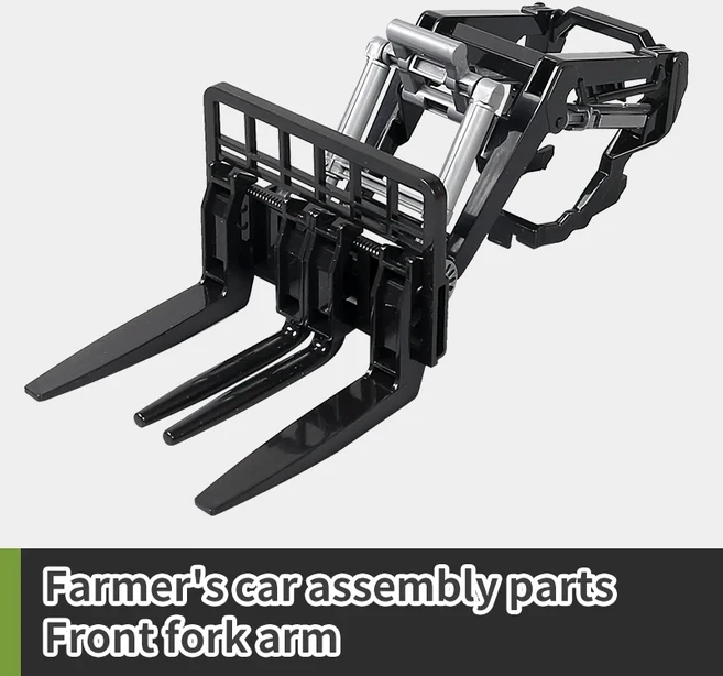 RC 농장 트랙터 자동차 트레일러 2.4G 무선 제어 시뮬레이터 트럭 소형 동물 모델 장난감 14세 이상, 09 Accessories 8