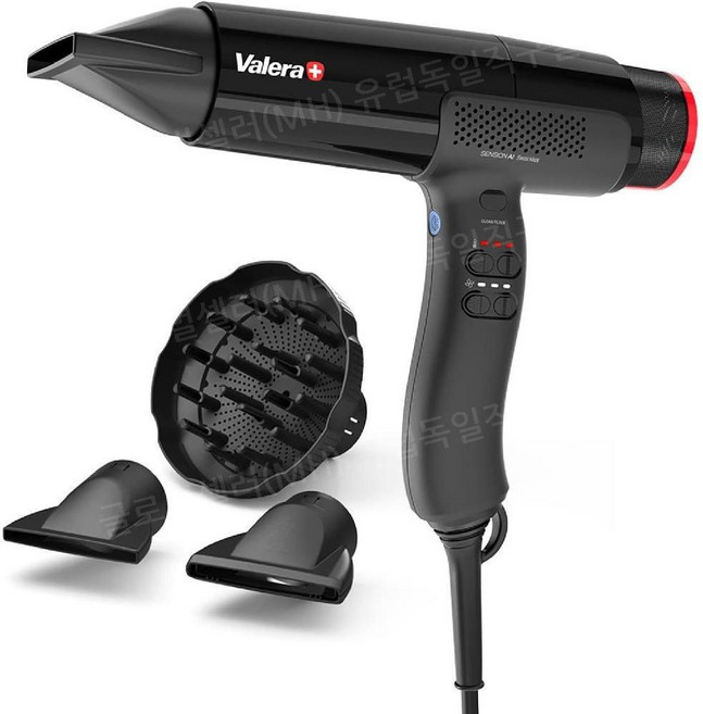 Valera Sension AI 18단계 조절 초경량 295g 2000W 전문가용 하이스피드 초강력드라이어