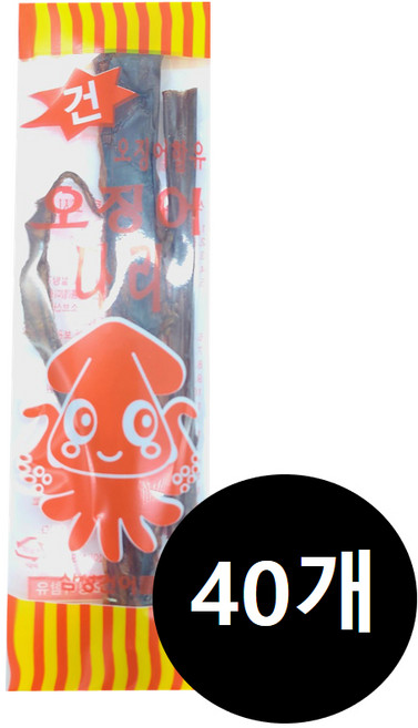 건오징어다리 3gX40개, 4g, 40개
