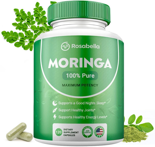 모링가 캡슐 면역력 강화 장 건강 증진 전반적인 건강 향상 항산화, 1개, 60회분