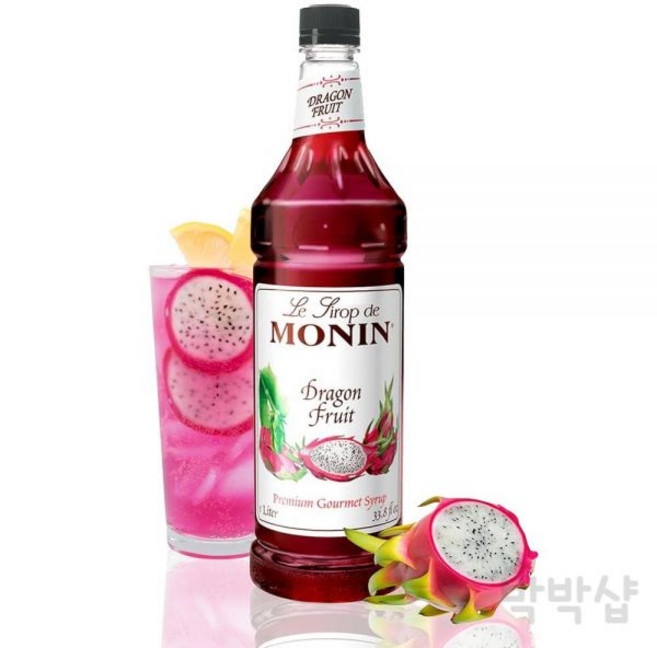 모닌 프리미엄 고메 시럽 용과, 1개, 1L