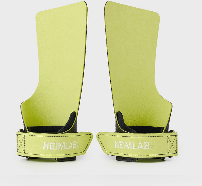 네임랩 그립 인피니티 크로스핏 헬스 손바닥보호대, 라임, 1세트