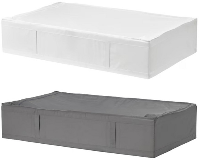 이케아 SKUBB 수납함, 다크그레이, 1개