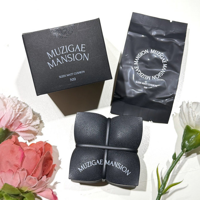 Muzigae Mansion 美肌綁繩持久柔焦氣墊粉餅 N19, N21, 1個