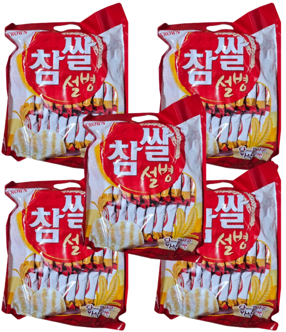크라운 참쌀 설병 270g X 5개