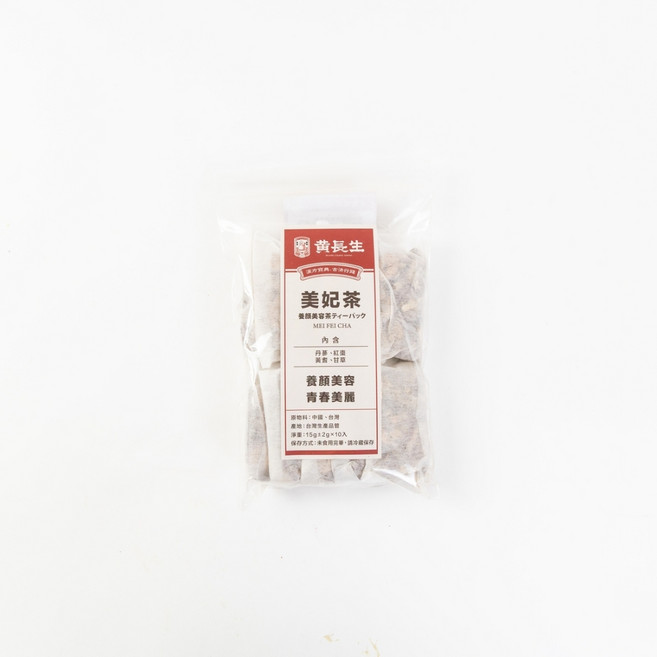 黃長生 美妃茶 漢方養生茶, 1個