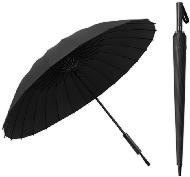 일상가 24K 강풍 태풍 바람에강한 튼튼한 고급형 자동 대형 장우산
