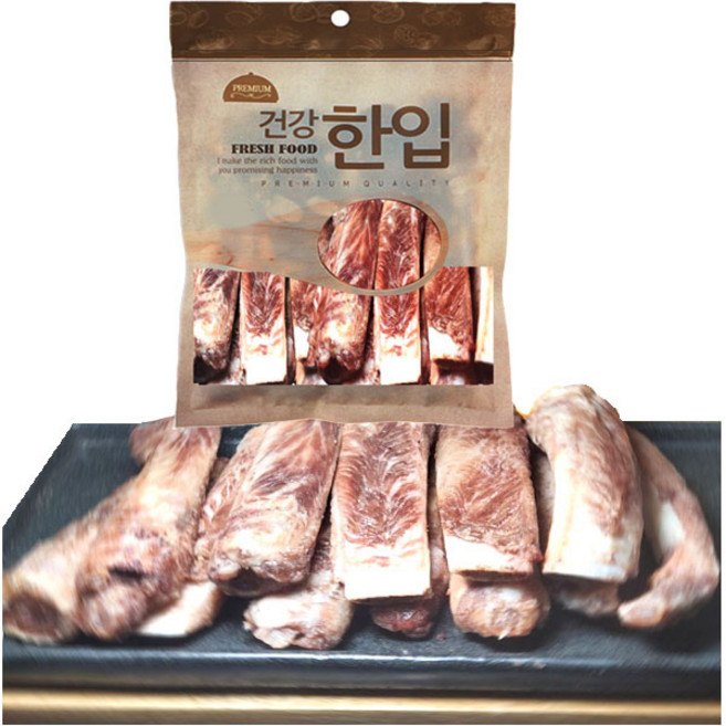 수제명가 강아지 동결건조간식 200g, 등갈비, 1개