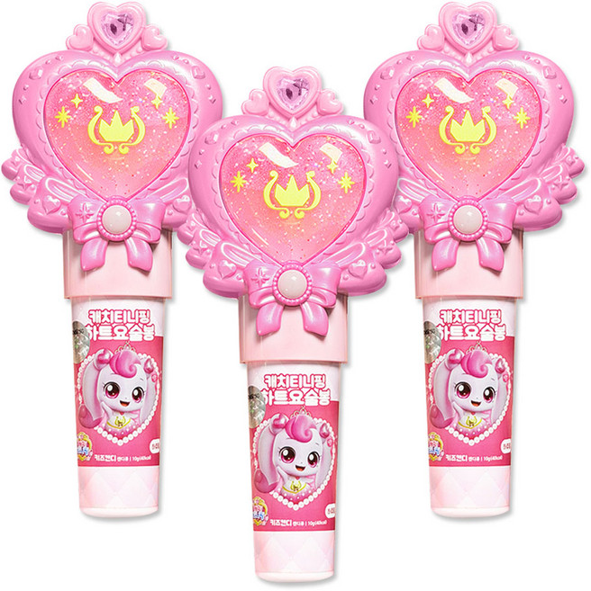 캐치티니핑 하트요술봉 하츄핑, 10g, 3개