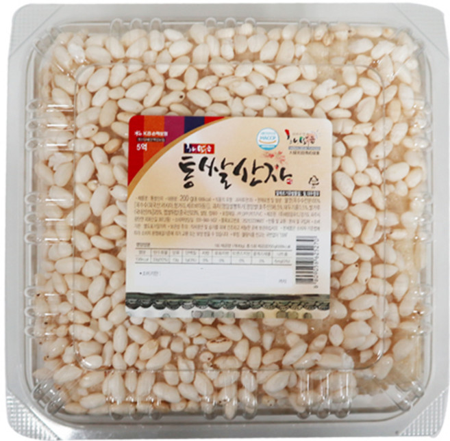 해맑음 통쌀산자 200g 1개